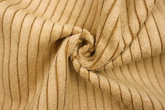 Reststück: 0,65m - Cordsamt senf