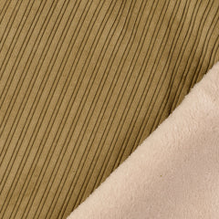 Cord mit Fellabseite Bruno - beige