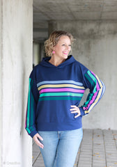 Panel French Terry Simply Stripes by Lillesol & Pelle