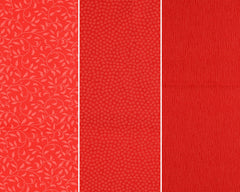 Baumwoll Cretonne Rachelle rot