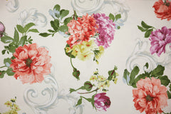 Dekostoff Barock Flower