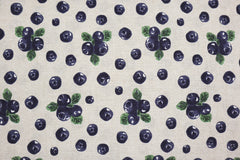 Dekostoff Heidelbeeren