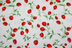 Dekostoff Sweet Strawberrys