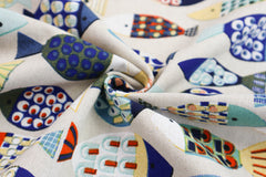 Dekostoff Colorful Fish