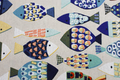 Dekostoff Colorful Fish