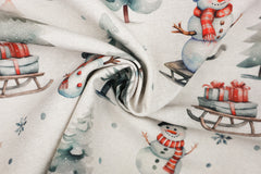 Dekostoff Digital Little Snowman