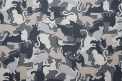 Dekostoff Natural Cats