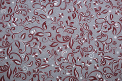 Dekostoff Blumenranken