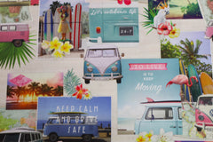 Dekostoff VW Around The World