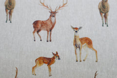 Dekostoff Waldtiere