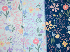Baumwolljersey Disney Minnie & Daisy