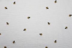 Double Gauze Musselin Bienchen