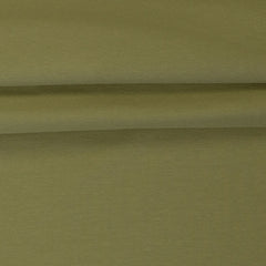 Reststück. 1,00m Baumwolljersey uni hellkhaki
