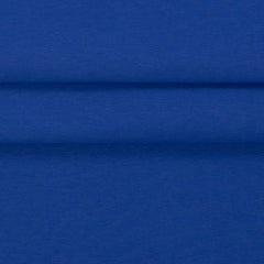 Reststück. 1,50m Baumwolljersey uni royalblau