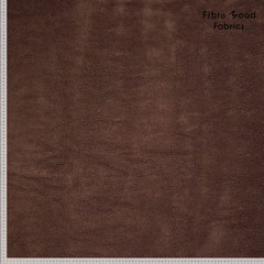Teddy Stoff Uni by Fibre Mood -  dunkelbraun