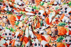 French Terry Cute Animals