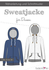 Schnittmuster Fadenkäfer Sweatjacke Damen