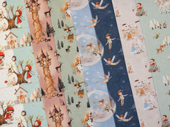 Baumwoll Webware Fairy Tale Rapunzel - 262 salbei