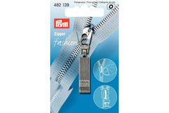 Fashion-Zipper Casual PRYM, altsilber