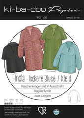 Schnittmuster Kibadoo Damen Finola - Bluse/Tunika