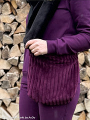 Samt-Cord Montevideo - 938 aubergine