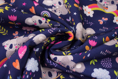 Softshell Stoff Koalas in Love Fräulein von Julie 2358