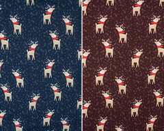 French Terry Winter Deer Fräulein von Julie