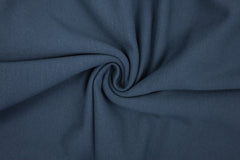 Reststück : 1,10 m Meter Sweat dunkelblau