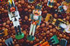 French Terry Digital angeraut Nussknacker