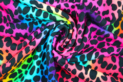 French Terry Digital Rainbow Leo - Design 2