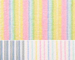 Frottee Stoff Streifen Multicolour