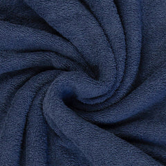 Reststück: 1,15m - Frottee uni jeansblau