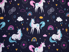 Sweatshirtstoff Gini Unicorn