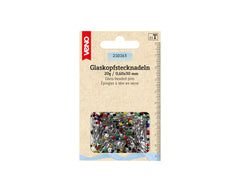 20g Glaskopfstecknadeln VENO bunt 0,60 x 30 mm - 210163