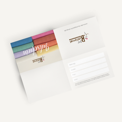 Gutschein Buntspecht Faltvariante