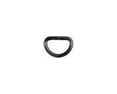 4 Halbrundringe VENO 25 mm gunmetal - 190102