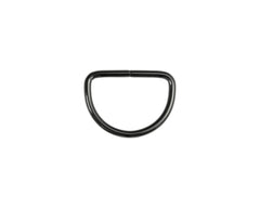 2 Halbrundringe VENO 40 mm gunmetal - 190156
