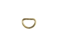 4 Halbrundringe VENO 30 mm gold - 190104