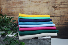 Bündchen Paket "Classic Colors":  8 x 50 cm = 4 Meter