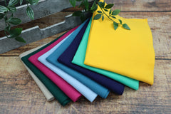 Bündchen Paket "Classic Colors":  8 x 50 cm = 4 Meter