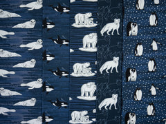 Baumwolljersey Arctic Animals by JaTiJu - Robben