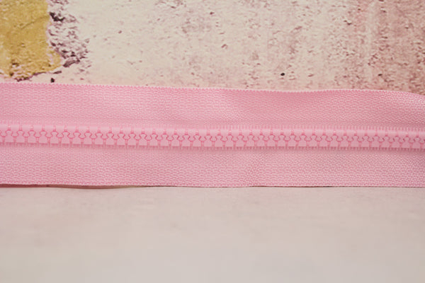 
                    Jacken-Reißverschluss TEILBAR  75 cm - kräftiges rosa
                  