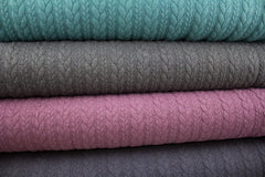 Jacquard Jersey Jill Zopfmuster