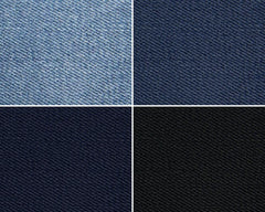 Jeans Aufbügelflecken umkettelt VENO - 023462