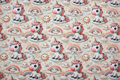 Baumwolljersey Digital My Unicorn