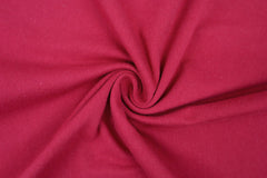 Reststück. 1,10 m Baumwolljersey uni burgundy