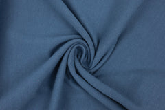 Reststück: 0,85m French Terry  Mara 31 jeansblau
