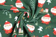 Baumwolljersey Santa Forest