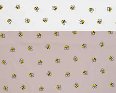 Baumwolljersey Cute Bees