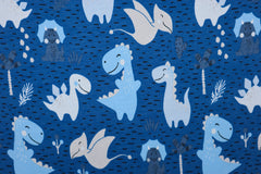 Baumwolljersey Cute Dino